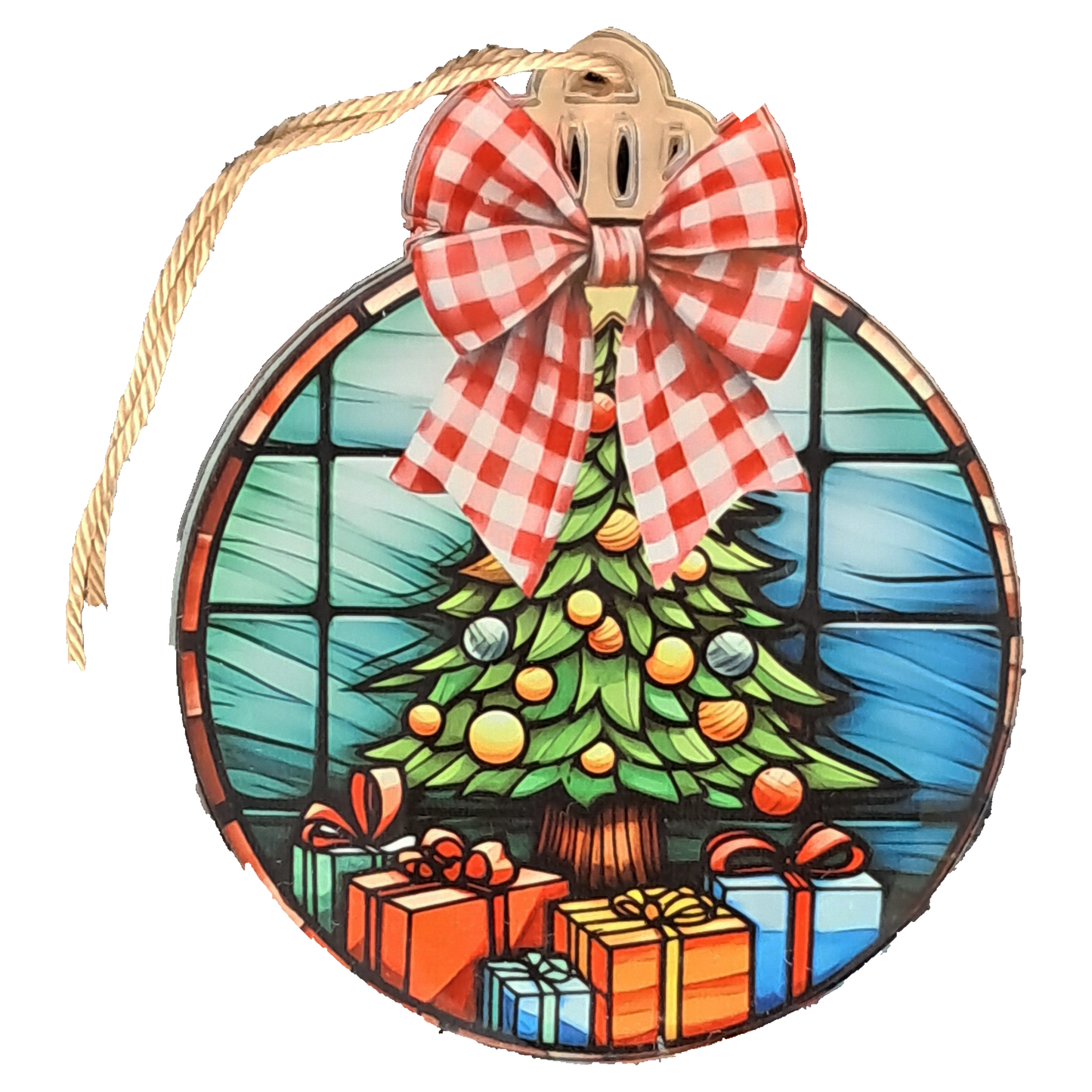 Stained Glass - Christmas tree