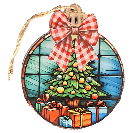 Stained Glass - Christmas tree