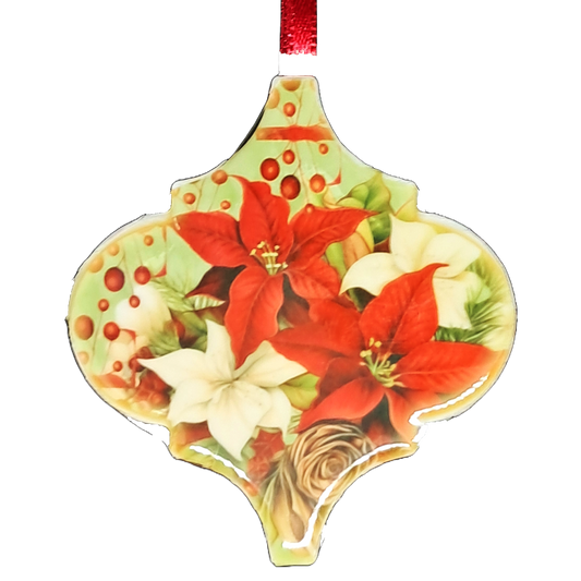Arabesque Tile - Poinsettia
