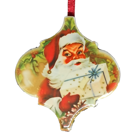 Arabesque Tile - Vintage Santa Gift