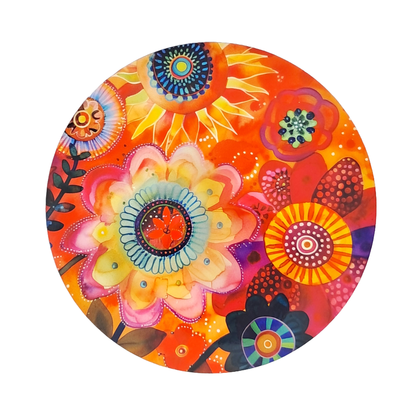 Coasters - Vivid flowers