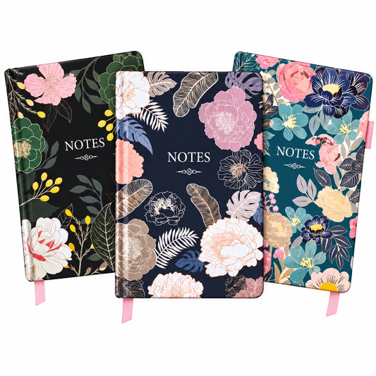 Notebook - Floral (3 Options)