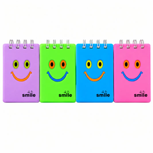 Notebook - Smile (Assorted Colours