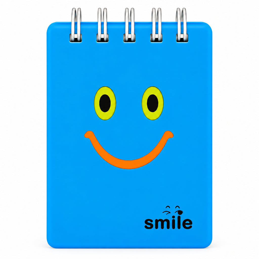 Notebook - Smile (Assorted Colours