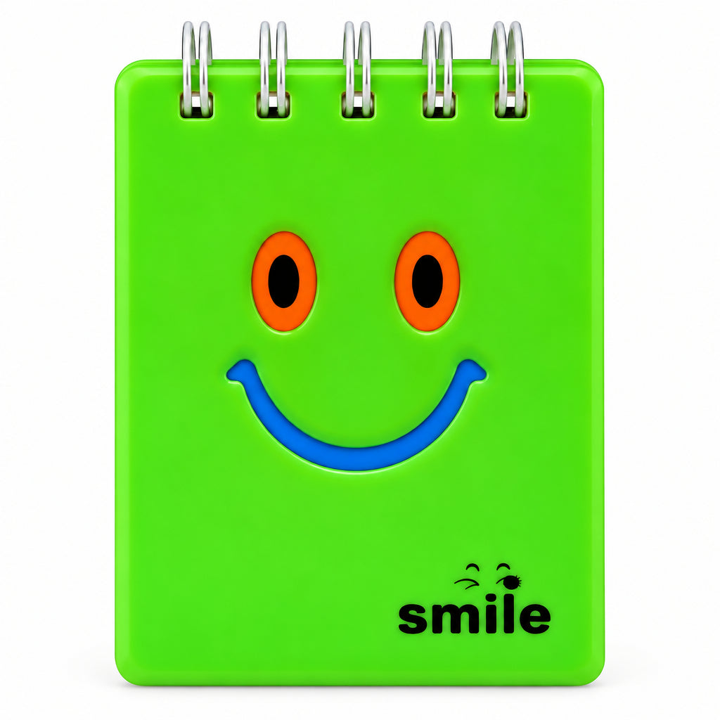 Notebook - Smile (Assorted Colours