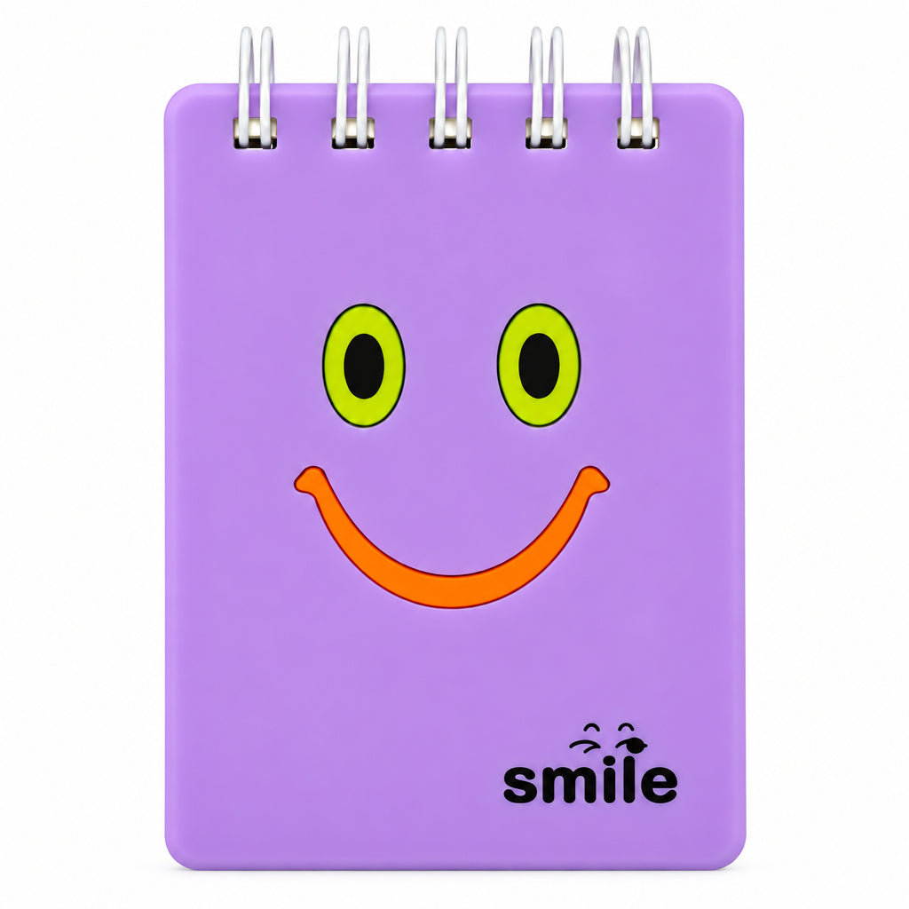 Notebook - Smile (Assorted Colours