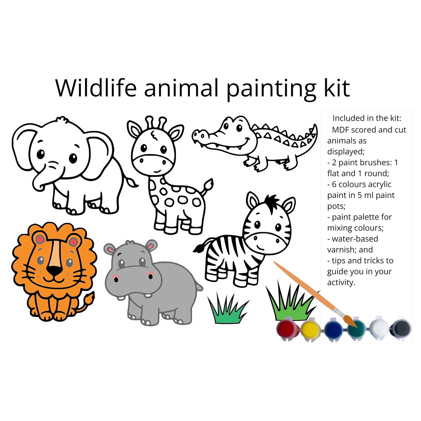 Kid's Kit - Wild Animals