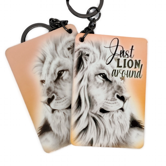 Animal Wordplay - Just lion around
