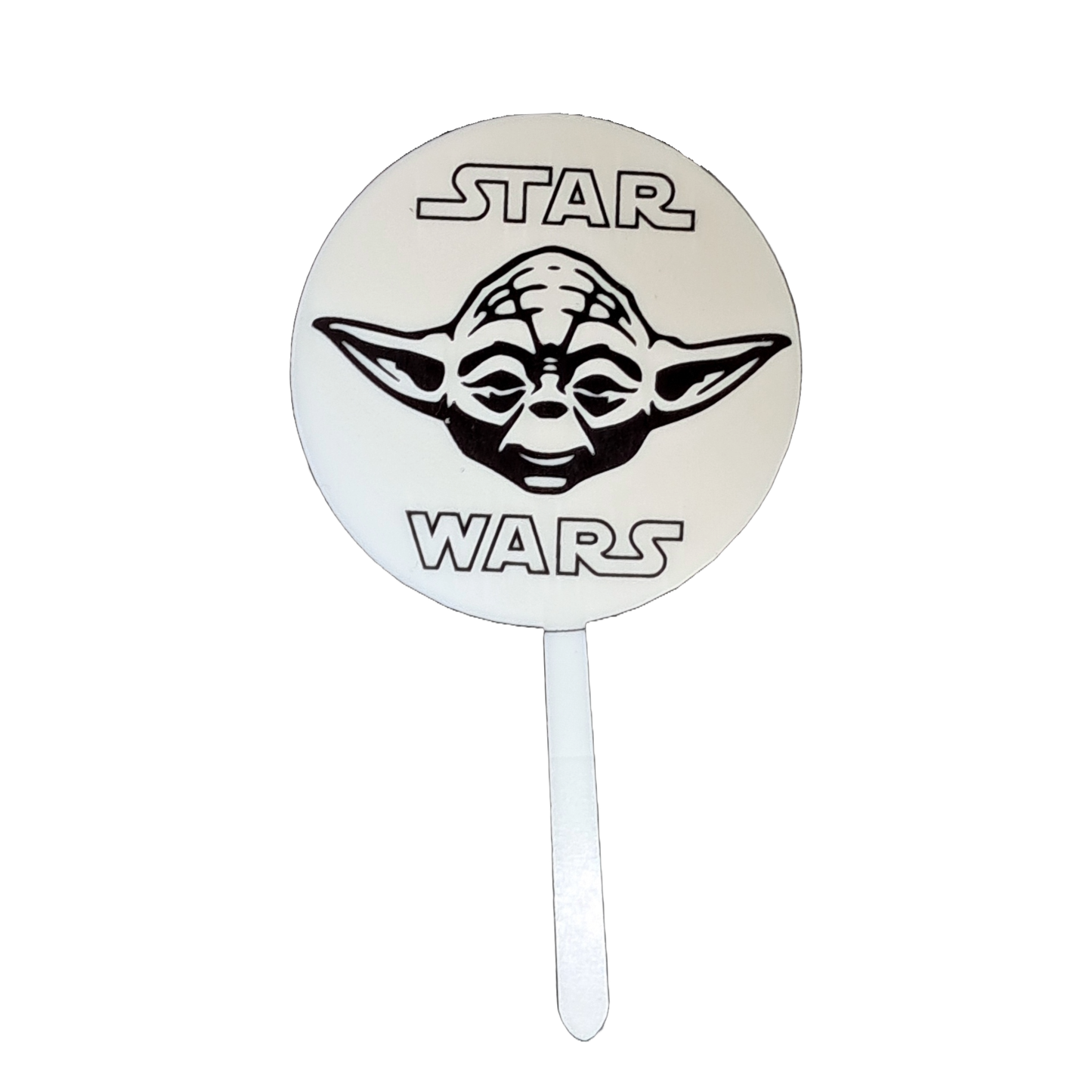 Cupcake Topper - Star Wars - White